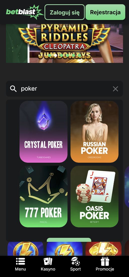 betblast poker