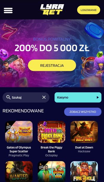 kasyno lyrabet bez dowodu