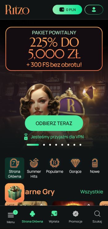 ritzo gry bez dowodu