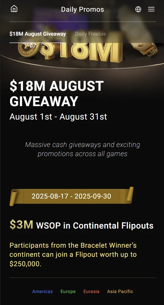 GGPoker wsop online
