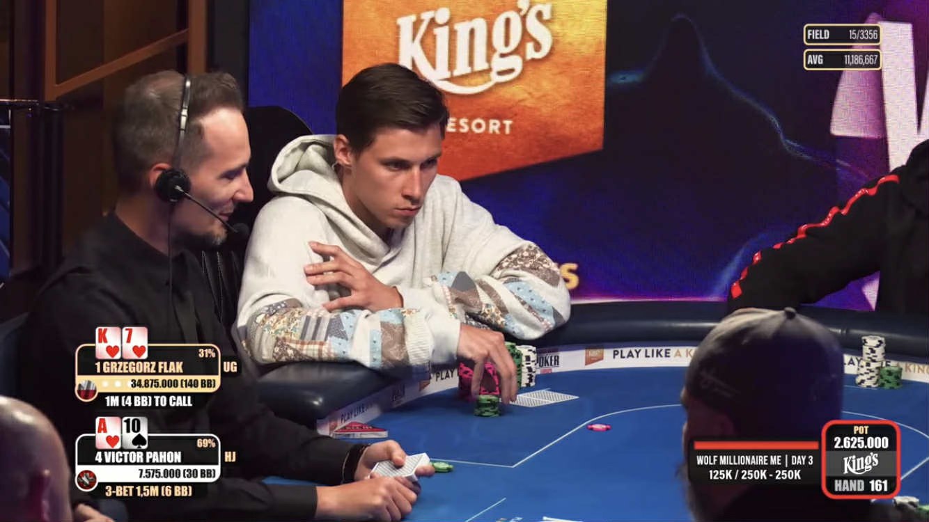 Grzegorz Flak w King's Casino