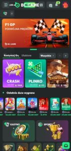 Strona główna kasyna BC.Game