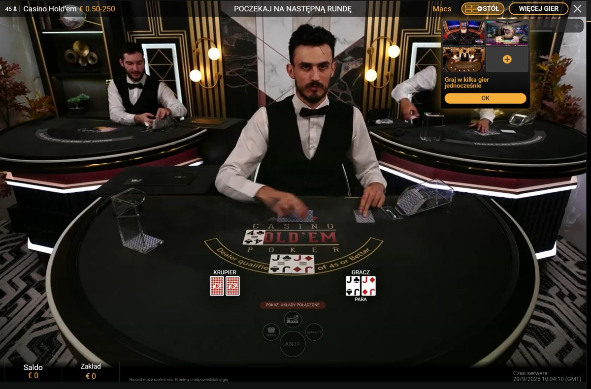 poker online na żywo