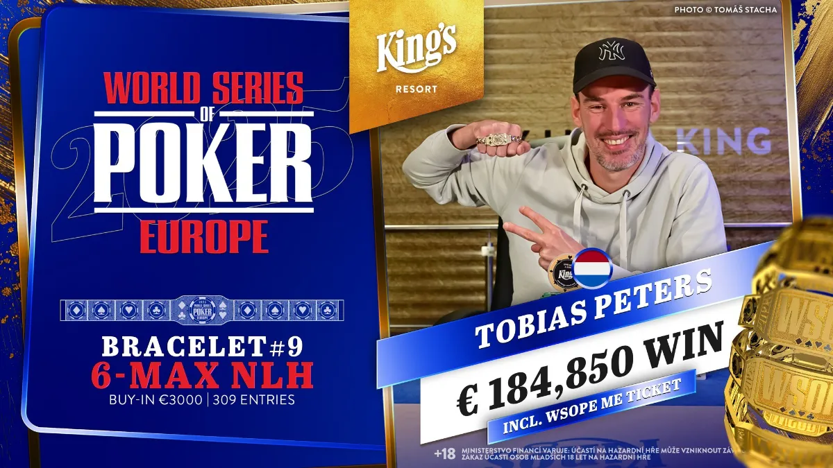 WSOPE zwycięzca