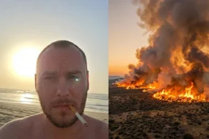 krupier oskarżony o podpalenie