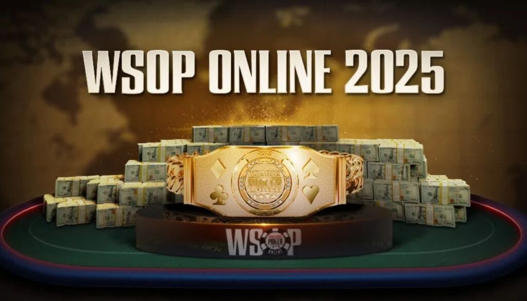 WSOP online 2025