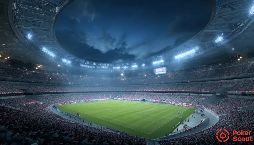 Bild på en Fotbollsstadion