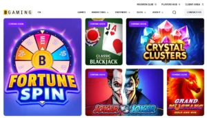 Skärmbild på kommande spel från BGaming.