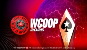 Logo för WCOOP 2025 med pokal