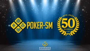 Poker-Sm firar 50 år av mästerskapsspel