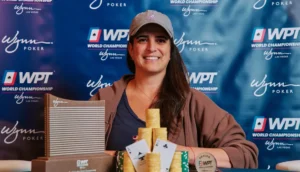 Lily Lotfy vinner WPT Ladies Championship pa Wynn Las Vegas med pokermarker och pokertrofe