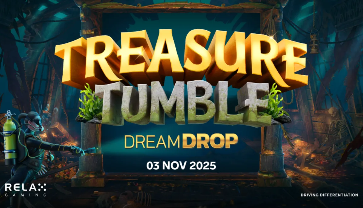Skärmbild på spelet Treasure Tumble Dream Drop från Relax Gaming