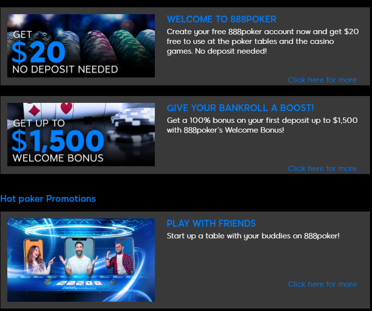 poker 888 promo code
