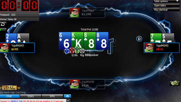 888poker BLAST