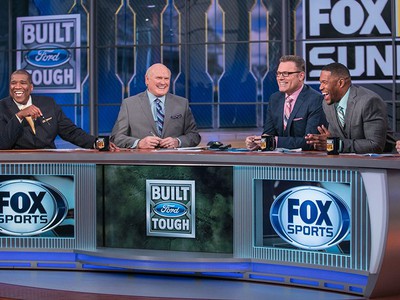 fox nfl sunday sports game team navigation thursday