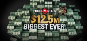 PokerStars is celebrating its 14th anniversary on March 22 with a Sunday Million event featuring a $12.5 million guarantee.