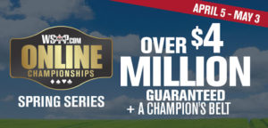 The WSOP.com Spring Online Championships offer $4 million guaranteed.