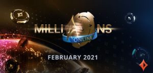 Partypoker’s MILLIONS Online returns Feb. 13 to March 9 with 28 events and features an overall guarantee of $17.55 million.