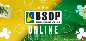 The Brazilian Series of Poker (BSOP) continues online at PokerStars from March 24-29 with 24 tournaments and a $1.5 million guarantee.