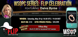 GGPoker and FLIP have announced a special $10 tournament on May 29 featuring a $20,000 guarantee as part of the WSOP Super Circuit.