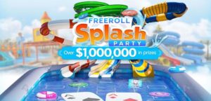 The Freeroll Splash Party launches on June 23 at 888poker and offers players plenty of chances at free cash with $1 million up for grabs.
