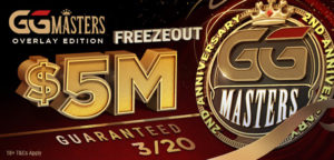 GGPoker announced the $150 GGMasters Overlay Edition on Monday.The special tournament is set for March 20 and boasts a $5 million guarantee.