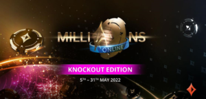 The MILLIONS Online Knockout Edition heads to partypoker May 5-31 with major guarantees and a progressive knockout format for the first time.
