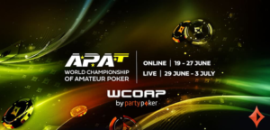 The World Championship of Amateur Poker (WCOAP) returns to partypoker Live this month, running online June 19-26 and live June 29 – July 3.