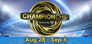 The race is on at 888poker with the ChampionChip Games running Aug. 28 – Sept. 6 with $500,000 in guaranteed prize pools.