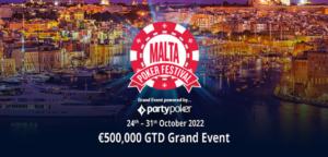PartyPoker announced a partnership with the Malta Poker Festival on Monday, allowing players to qualify online for VIP tournament packages.