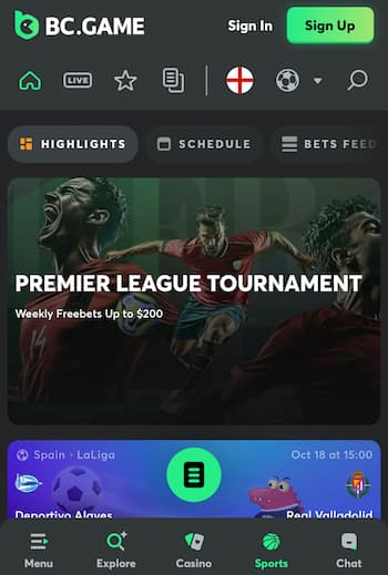bc game crypto sports betting sites