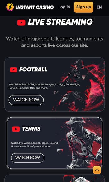 instant sports bitcoin betting site