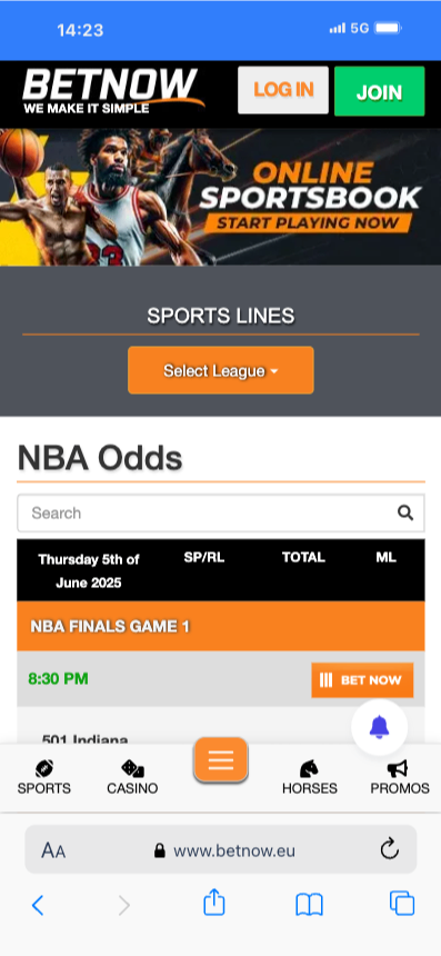 BetNow - New Betting Sites