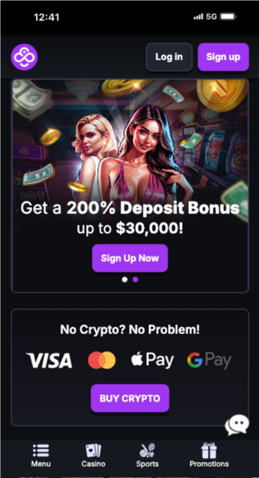 coincasino lobby