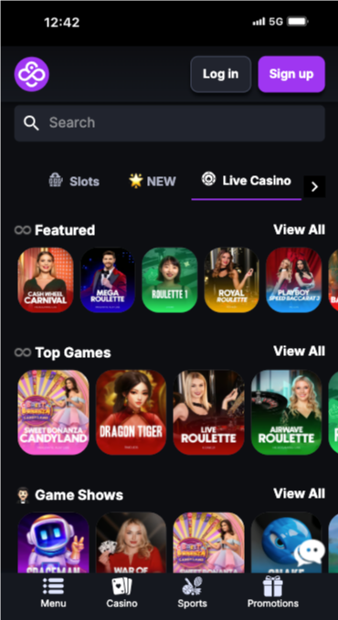 coincasino live casino