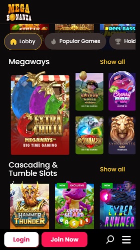 Mega Bonanza Megaways Slots