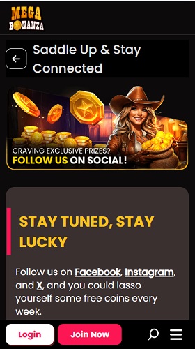 Mega Bonanza Social Promotions