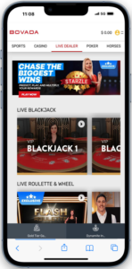 Bovada Live Dealer Casino Review