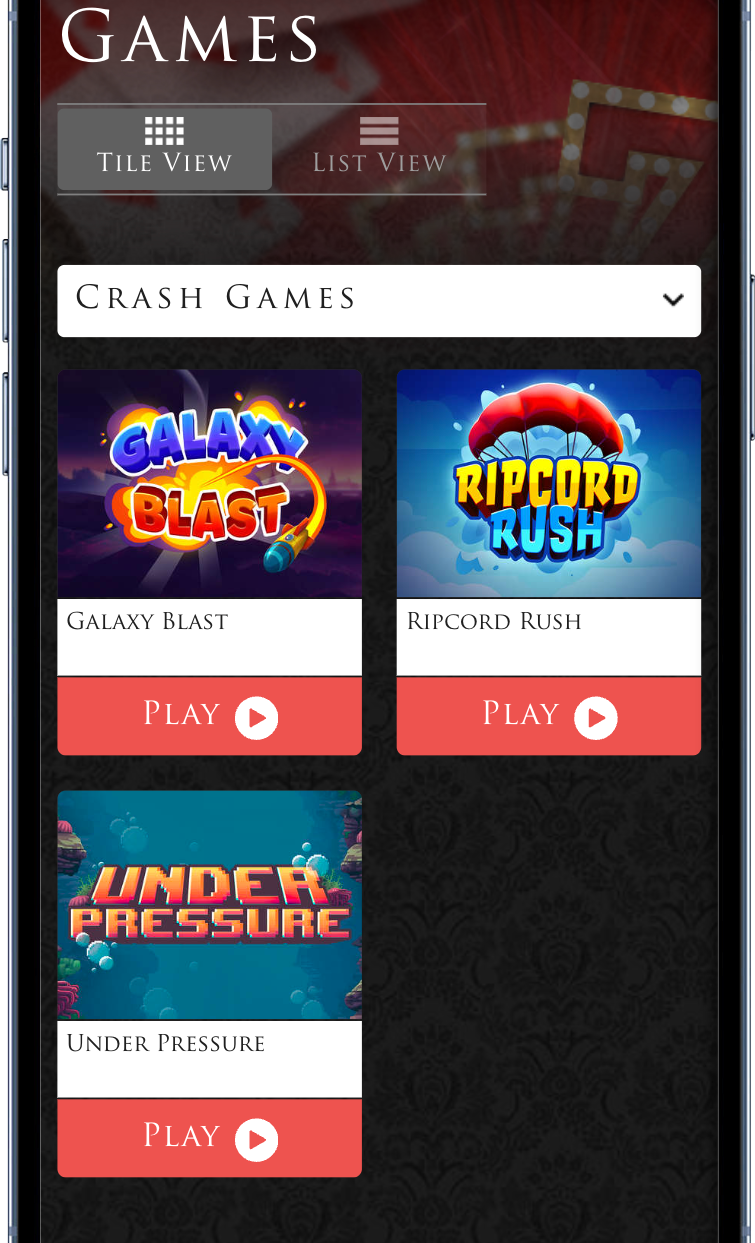 Lucky Red Crash Games