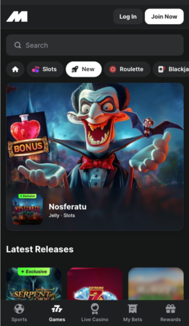 Midnite Casino new games