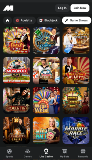Midnite Casino games