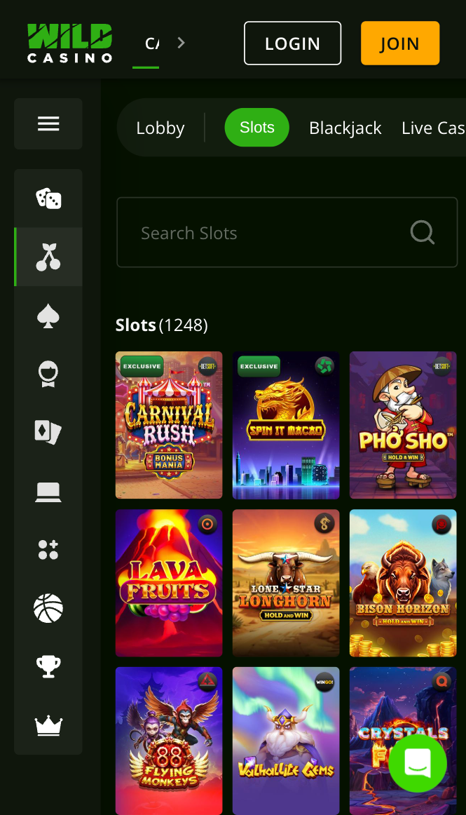Wild Casino Slot Games