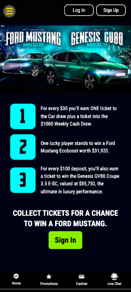 black lotus win a car promo