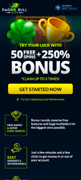 raging bull exclusive welcome bonus