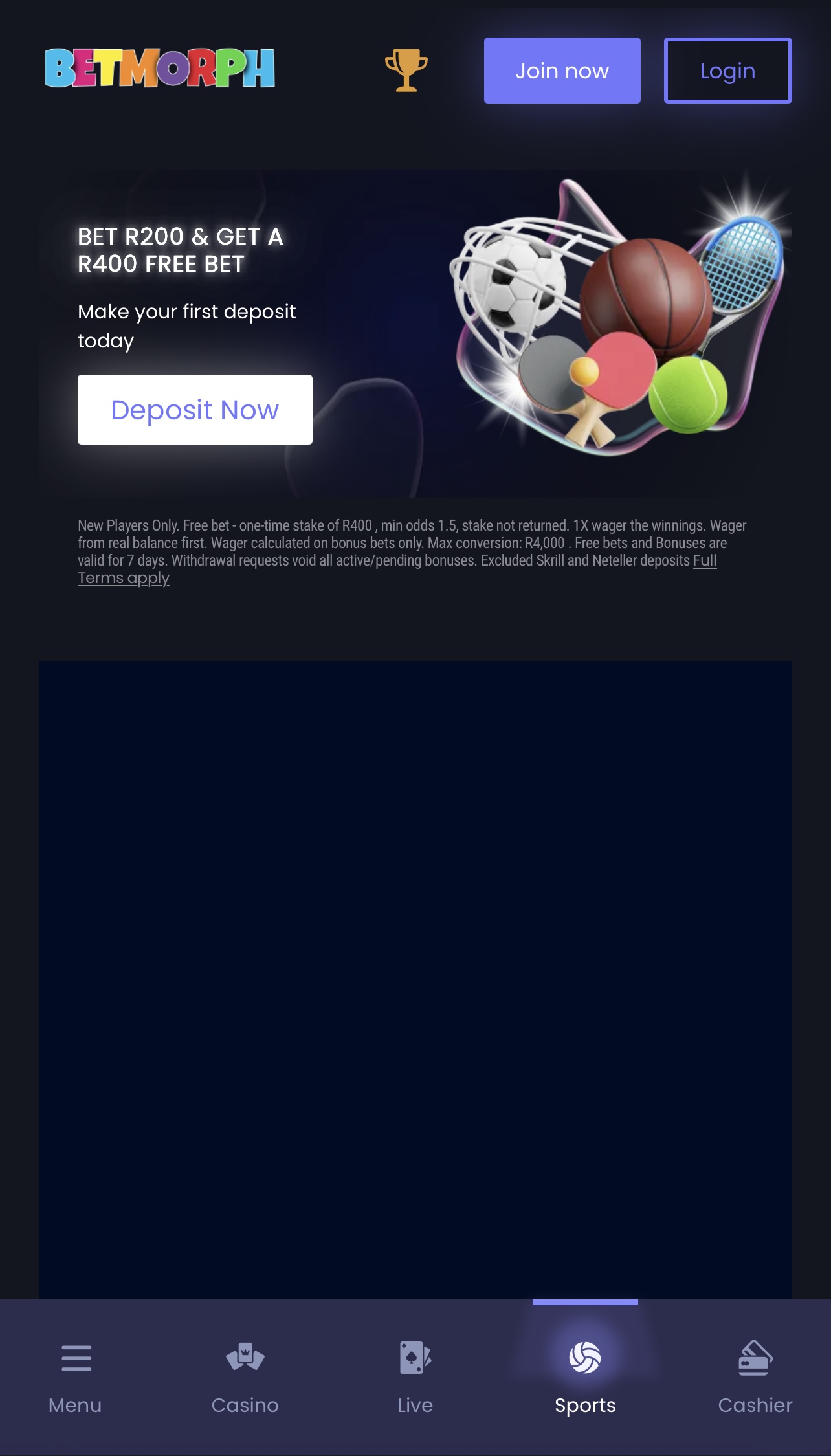 BetMorph rewards