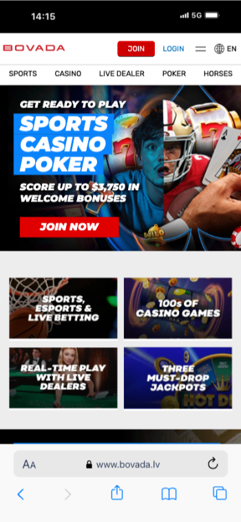 Bovada Golf Betting Site