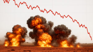 Iran missile strikes Polymarket predictions crash