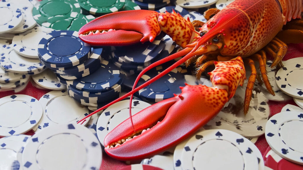 Maine Lobster Poker Chips