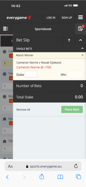 everygame New Betting Sites