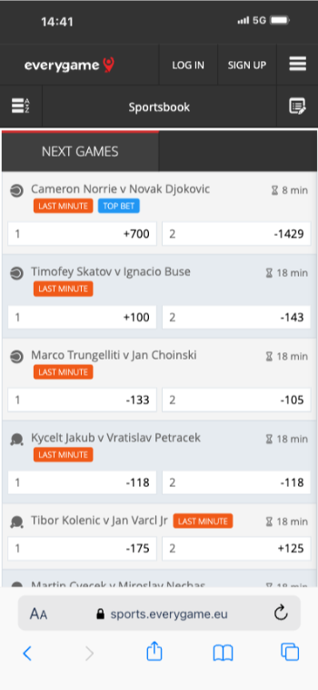 everygame New Betting Sites